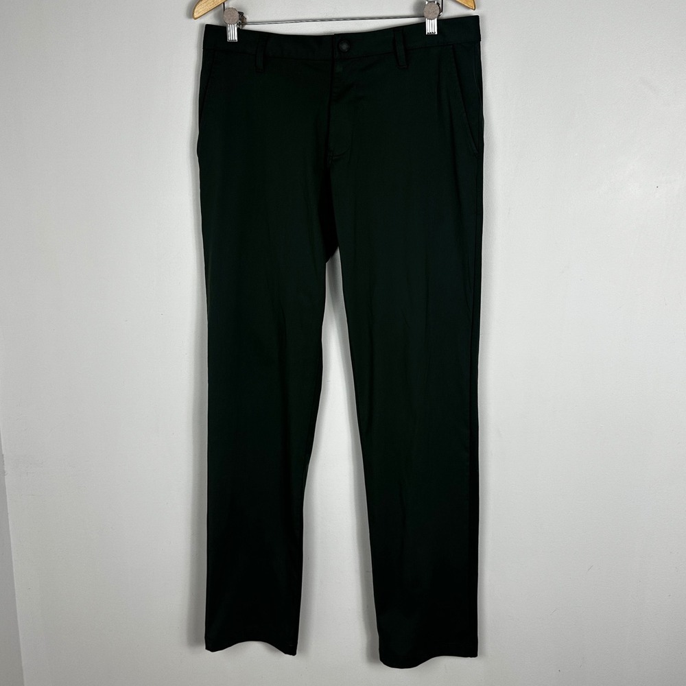 Rhone Commuter Pants Green Mens Sz 33 Performance Technical Style 100161 Trouser